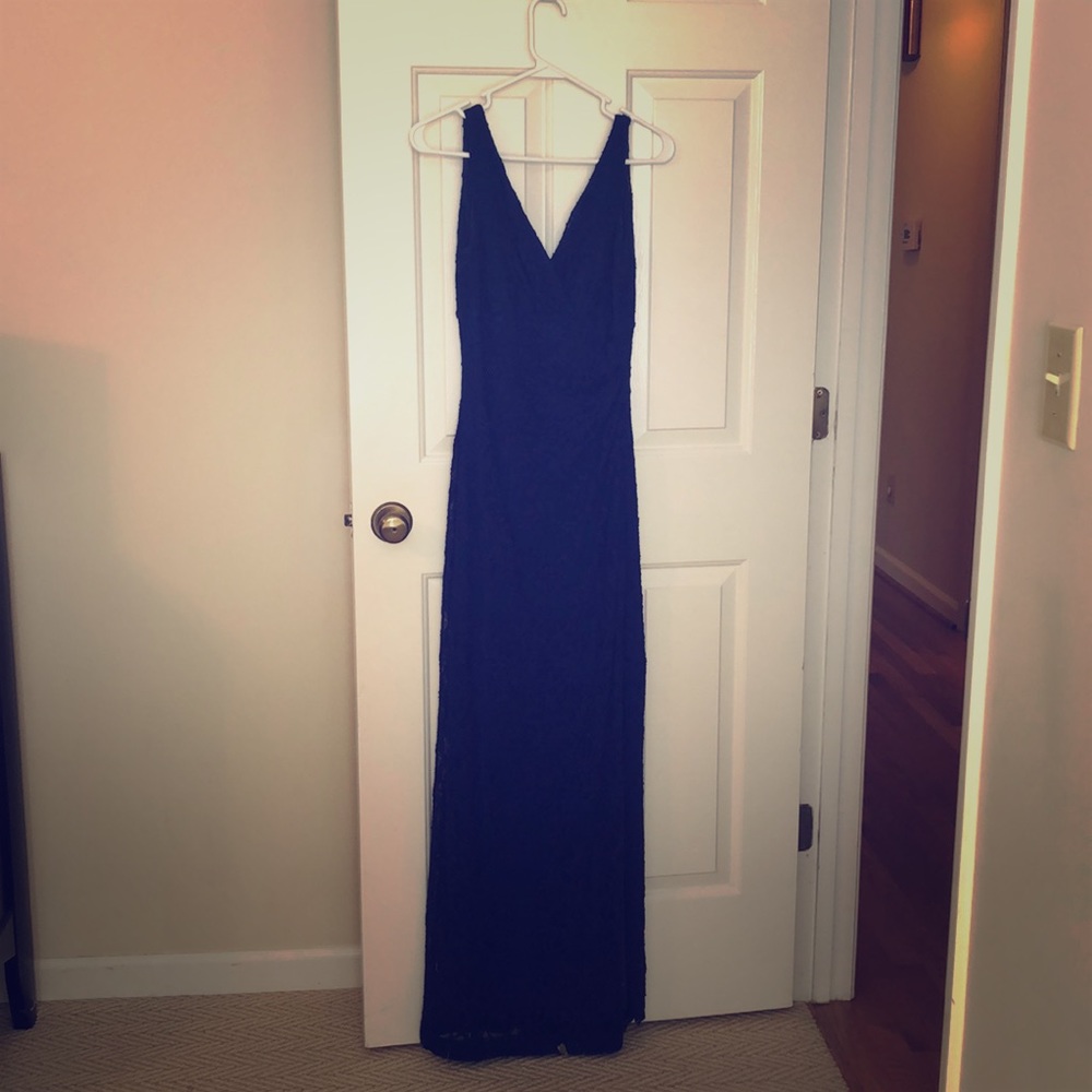 Ralph Lauren floor length formal dress